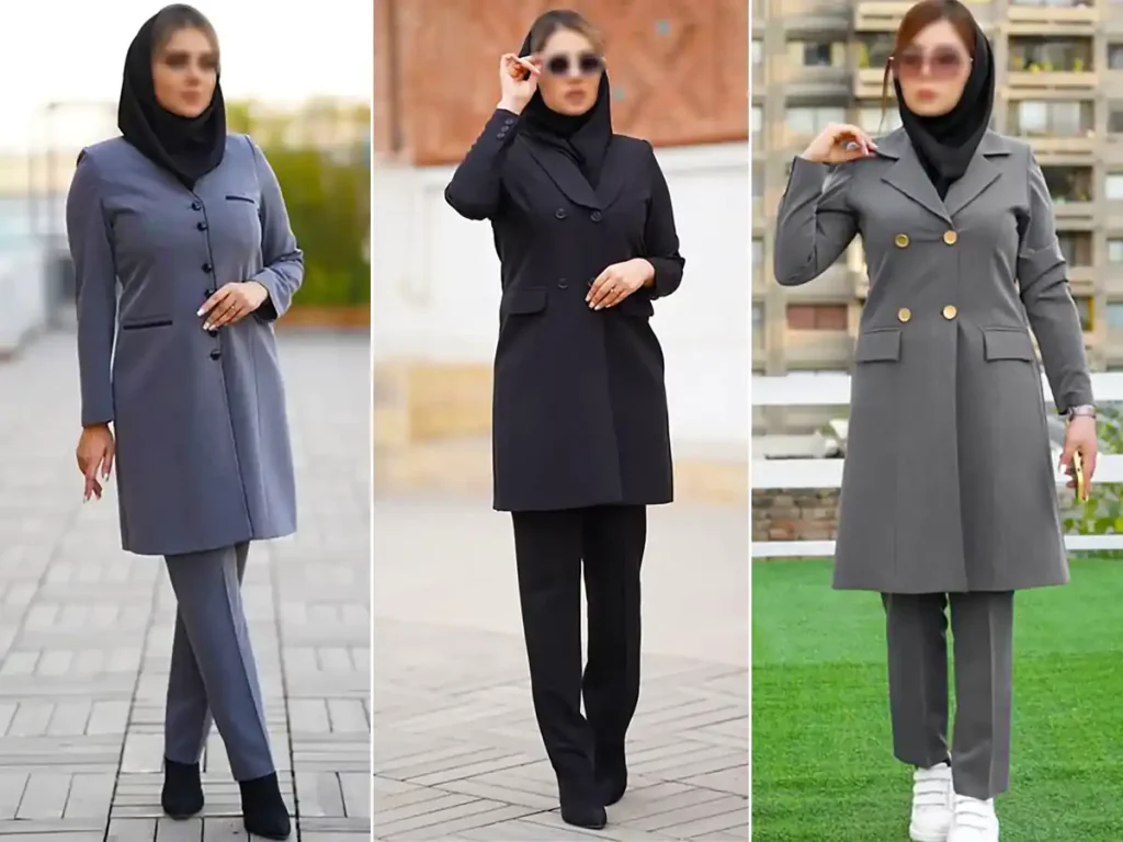 مدلهای متنوع مانتو اداری، غرب تهران